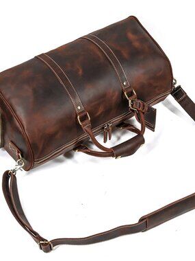 Saddle Weekender Bag (Vintage) 20”*10.5”*10.5” inches (L*W*H)